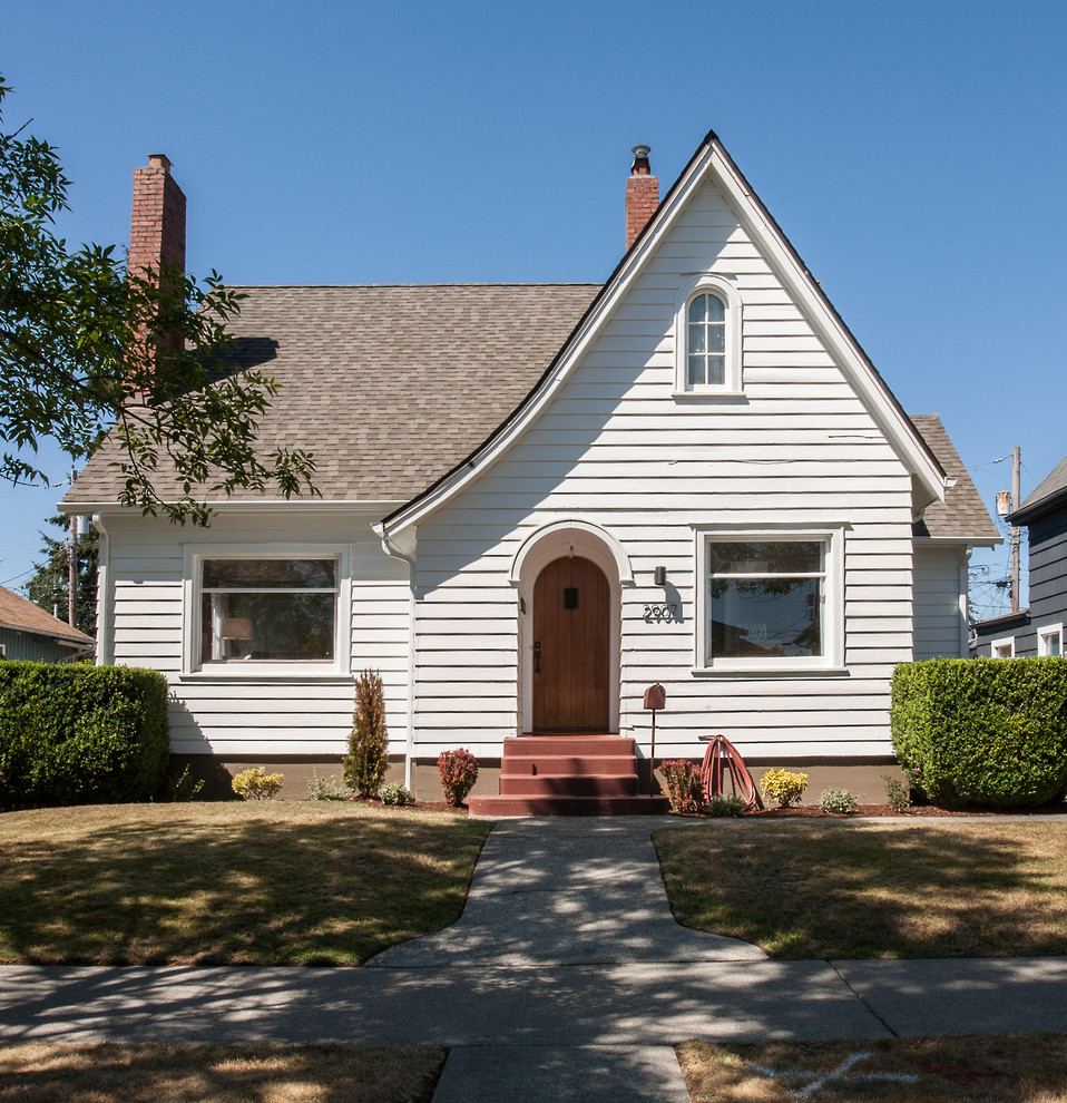 Remodel Traditional Exterior Seattle by Rainier Custom