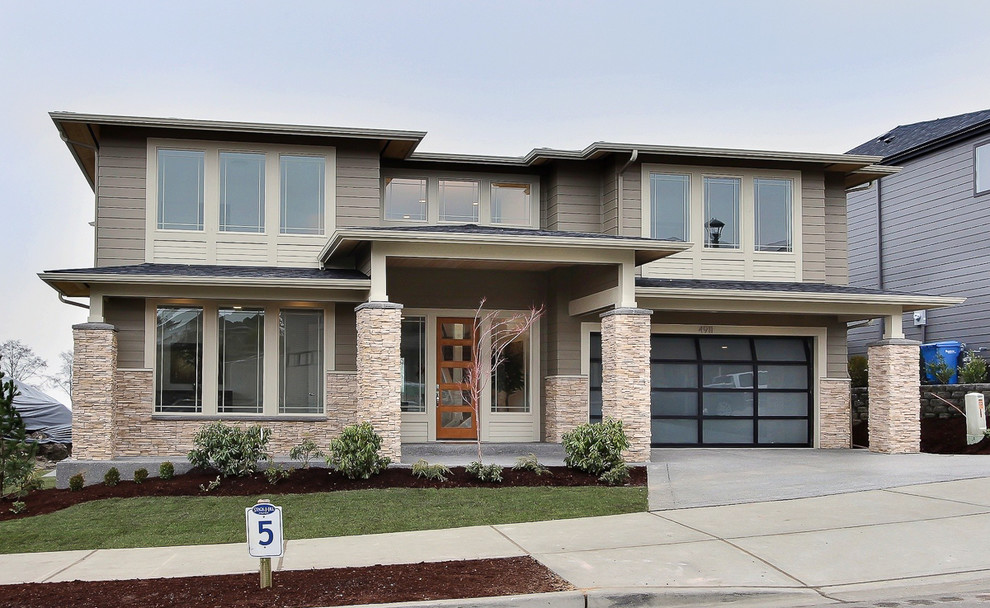 Stack Hill Staging Transitional House Exterior Seattle