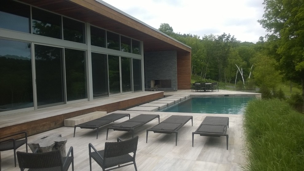 Taghkanic Modern Modern Exterior New York by MJ Larkin & Co