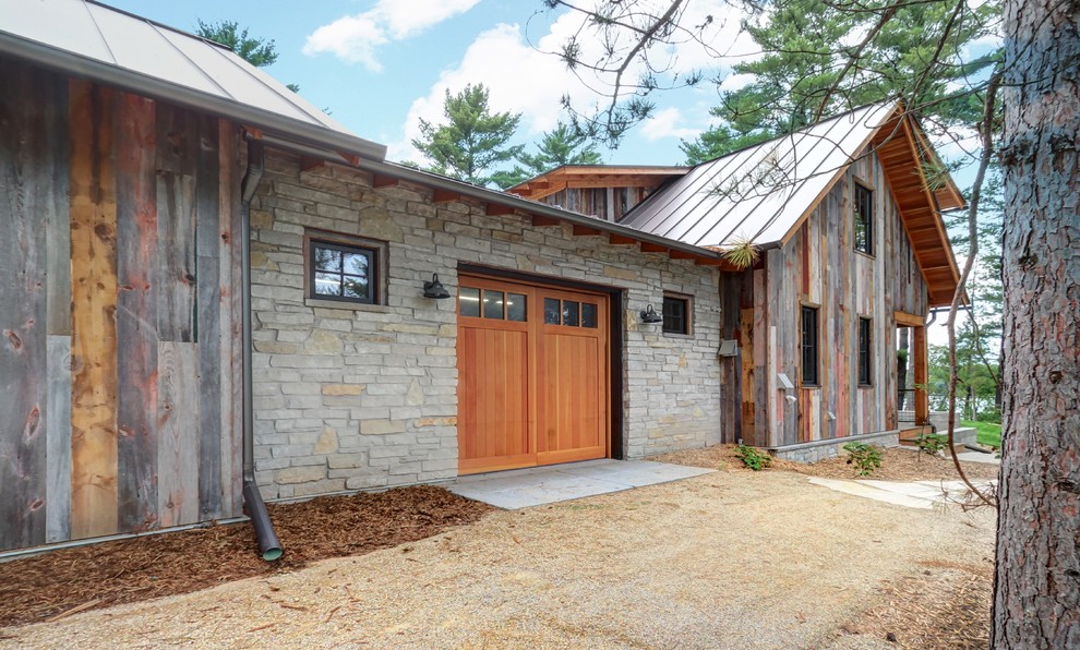 Tall Pine Lake Cabin Rustic Exterior Other by Aldo Partners Houzz
