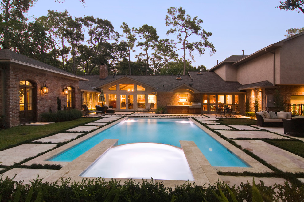 Tarrington Dr. Traditional Exterior Houston by Mortise and Tenon Houzz