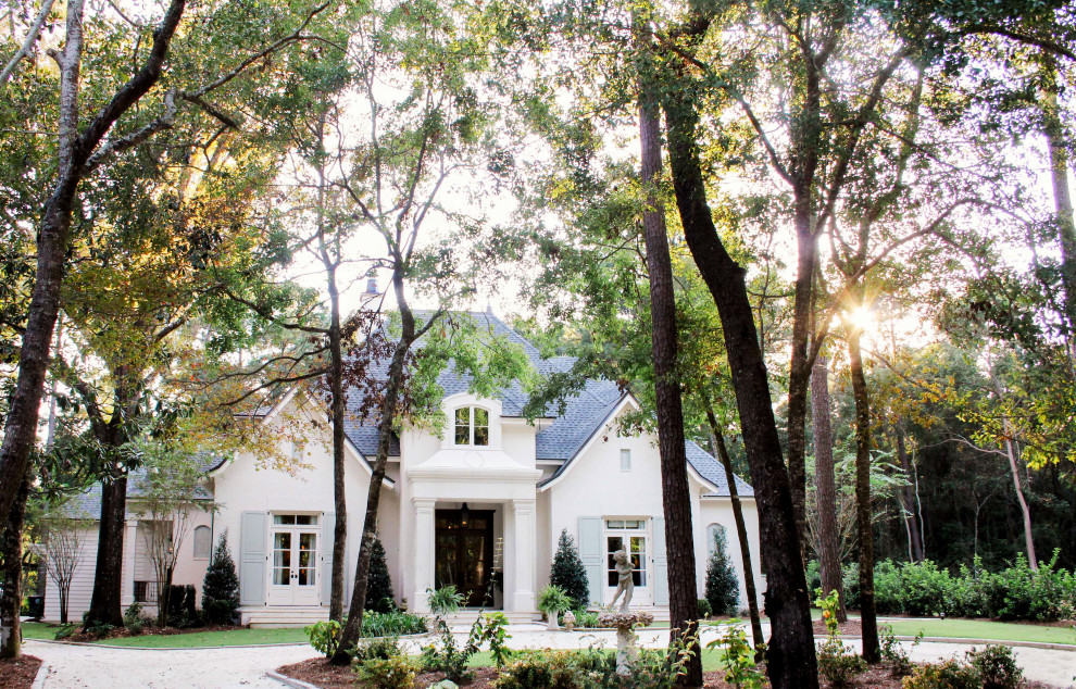 Taylor Lane Traditional Exterior By Bob Chatham Custom Home Design Houzz