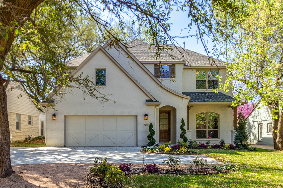 TCU Urban Dream Home Traditional Exterior Dallas by Bannister