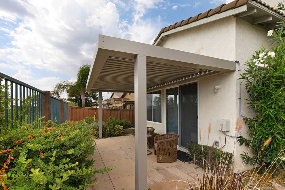 Temecula Louvered Patio Cover Renovation Traditional Patio San