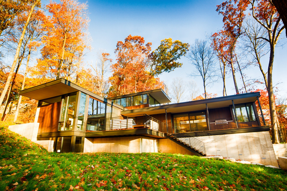 Terraced House - Elm Grove - Modern - Exterior - Milwaukee - by Vetter ...