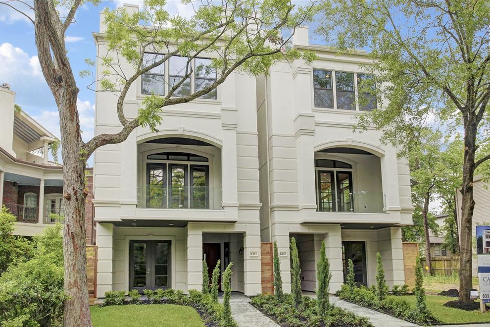 TERRAZZOS AT MEMORIAL PARK Transitional House Exterior Houston