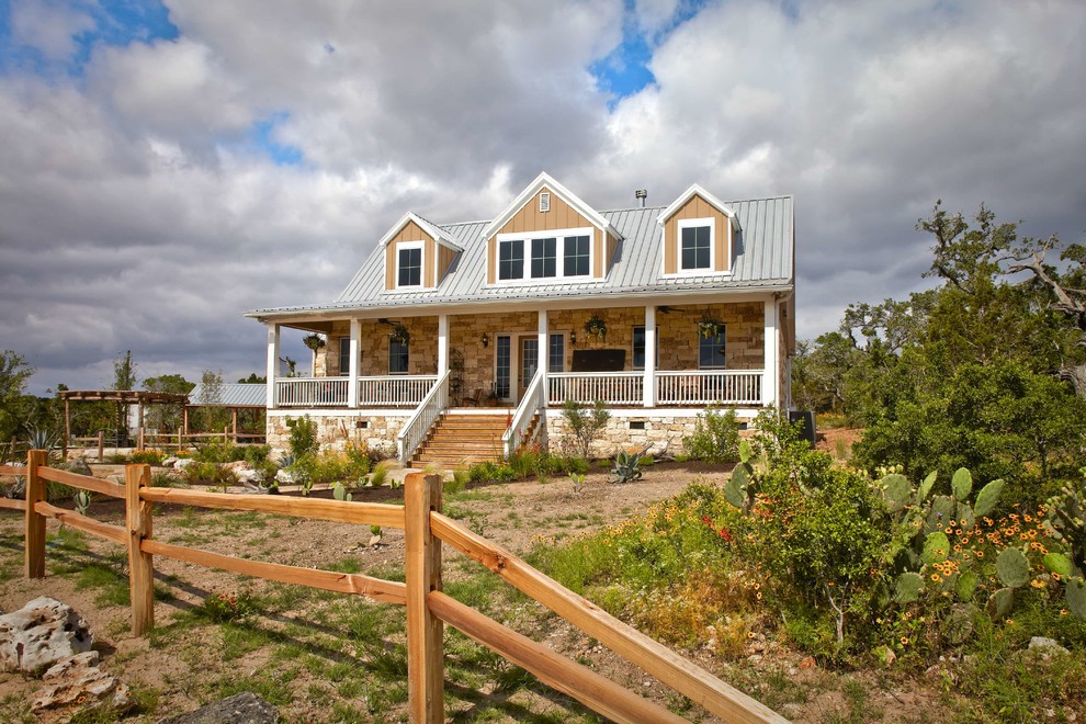 Texas Casual Cottages Wimberley Farmhouse Exterior Houston by