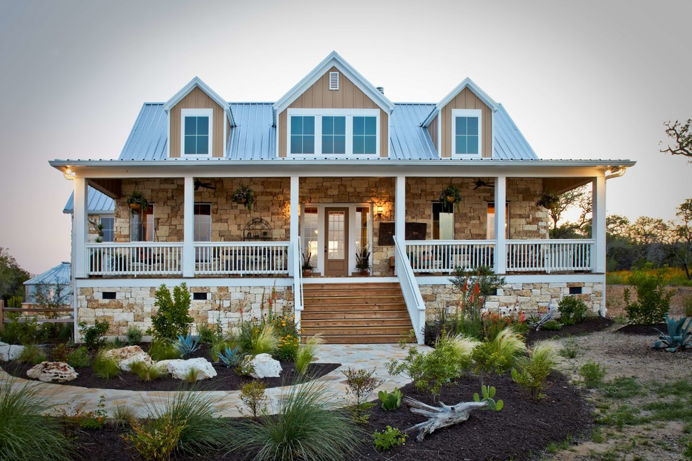 Texas Casual Cottages Wimberley Farmhouse Exterior Houston by