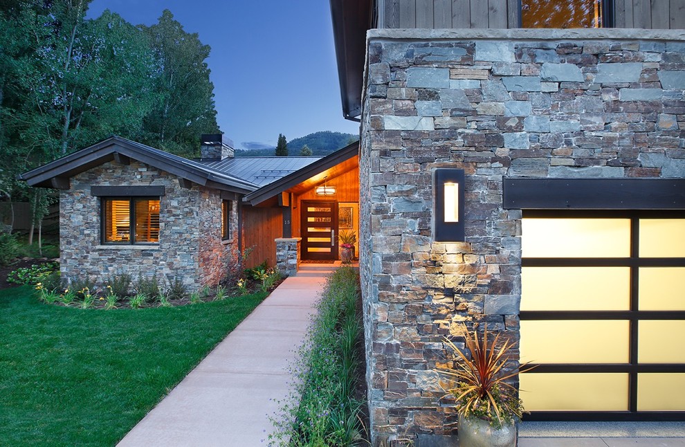 Thaynes Canyon Home, Park City, UT Contemporary Exterior Salt
