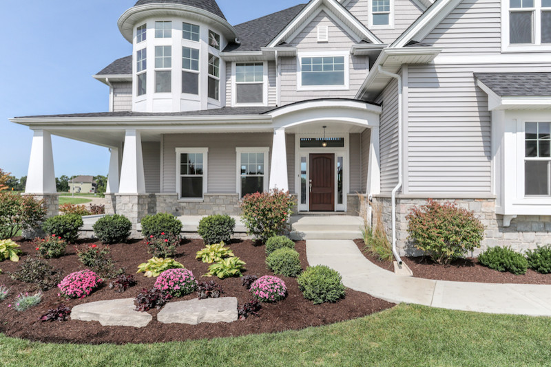 The Amelia III Stewart Ridge Plainfield, IL Craftsman Exterior