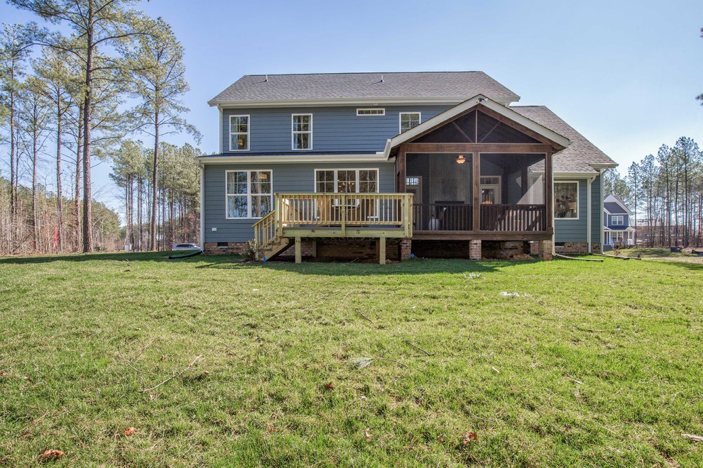 The Augusta II Craftsman Exterior Richmond by Main Street Homes