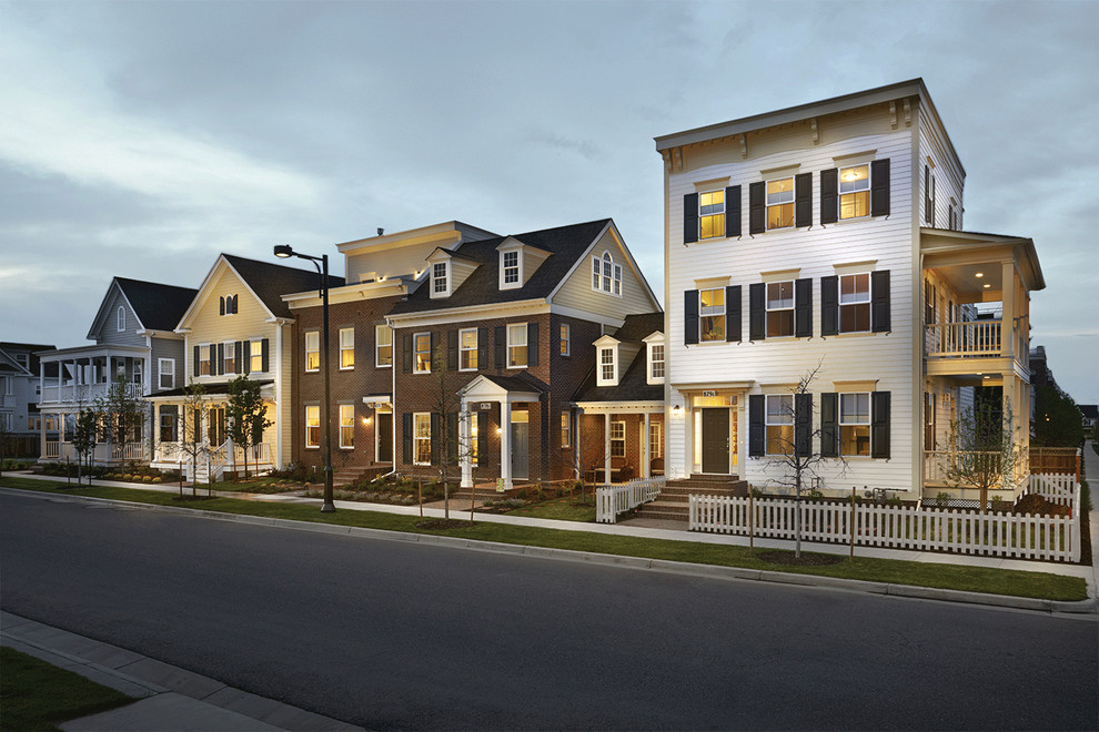 The Belmont Model Townhome Traditional Exterior Denver by