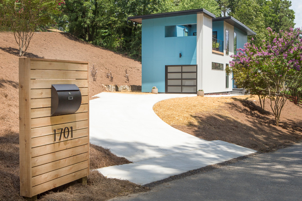 The Blue Modern House Contemporary Exterior Other by Uptown