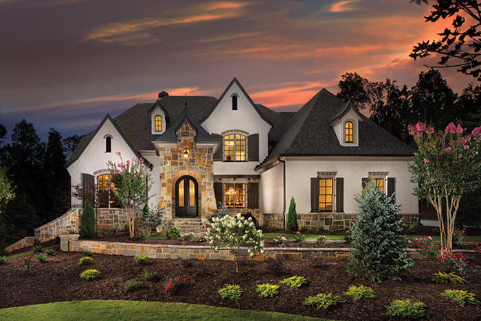 The Bordeaux At The Manor Golf Country Club Traditional Exterior Atlanta By Arthur Rutenberg Homes Highland Custom Homes