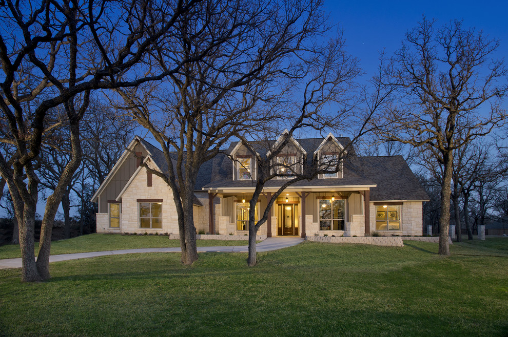 The Breckenridge Model Home Traditional Exterior Houston by Tilson Homes Houzz