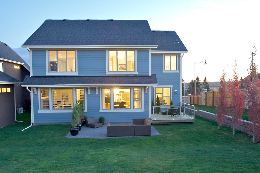 The Cambridge in Timberline Traditional Exterior Calgary by