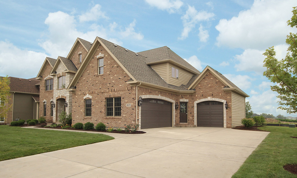 "The Carrington Manor" Traditional Exterior Chicago by Autumn Homes Inc. Houzz