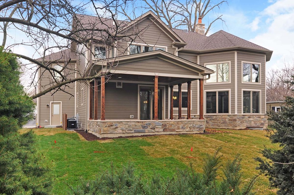 The Carter Backyard Transitional Exterior Chicago The Carter Backyard Transitional Exterior Chicago