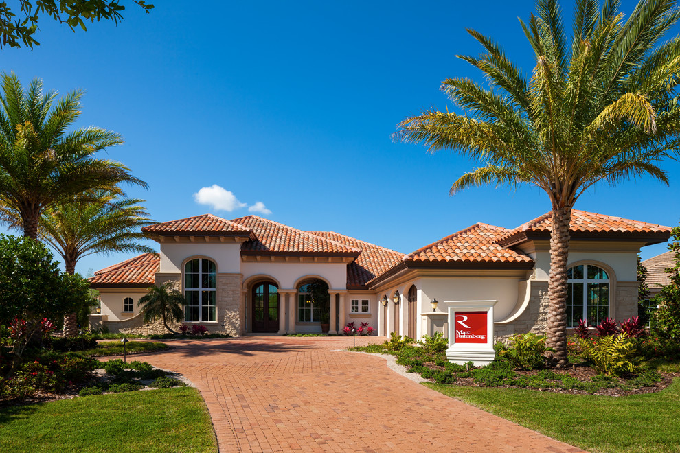 the Castaway III No Electric Bill Home Mediterranean Exterior
