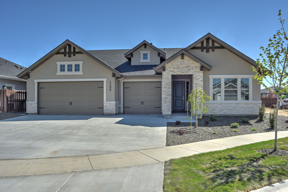 Transitional exterior home photo in Boise