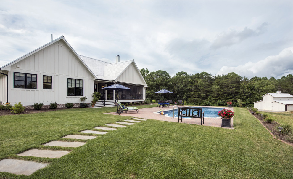 The Coleraine Plan 1335 Farmhouse Exterior Other by Donald A