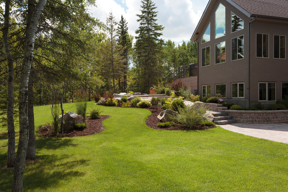 The Cottonwood Contemporary Landscape Other by Pine Creek Homes