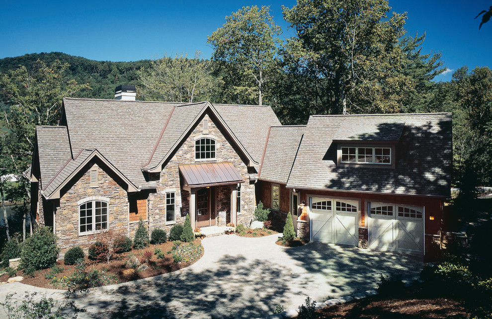Traditional exterior home idea in Charlotte