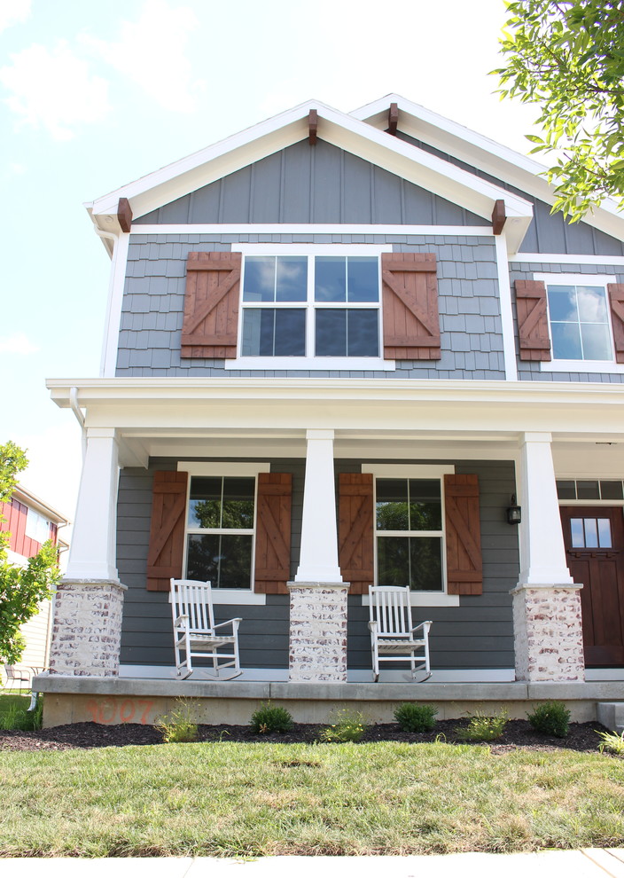 The Doniphan 2 Story Craftsman Exterior Kansas City by Cardinal