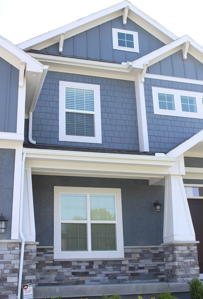 The Fairview 2 Story Craftsman Exterior Kansas City by Cardinal