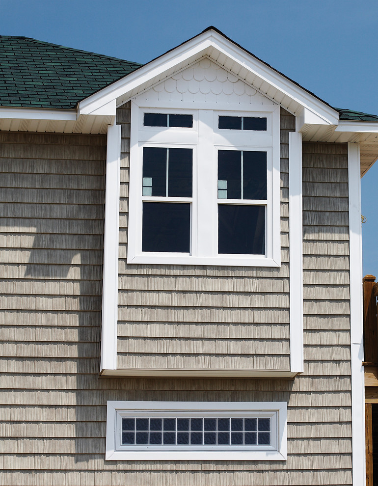 The Foundry Specialty Siding Weathered Cedar Shake Siding Traditional Exterior Detroit 8607