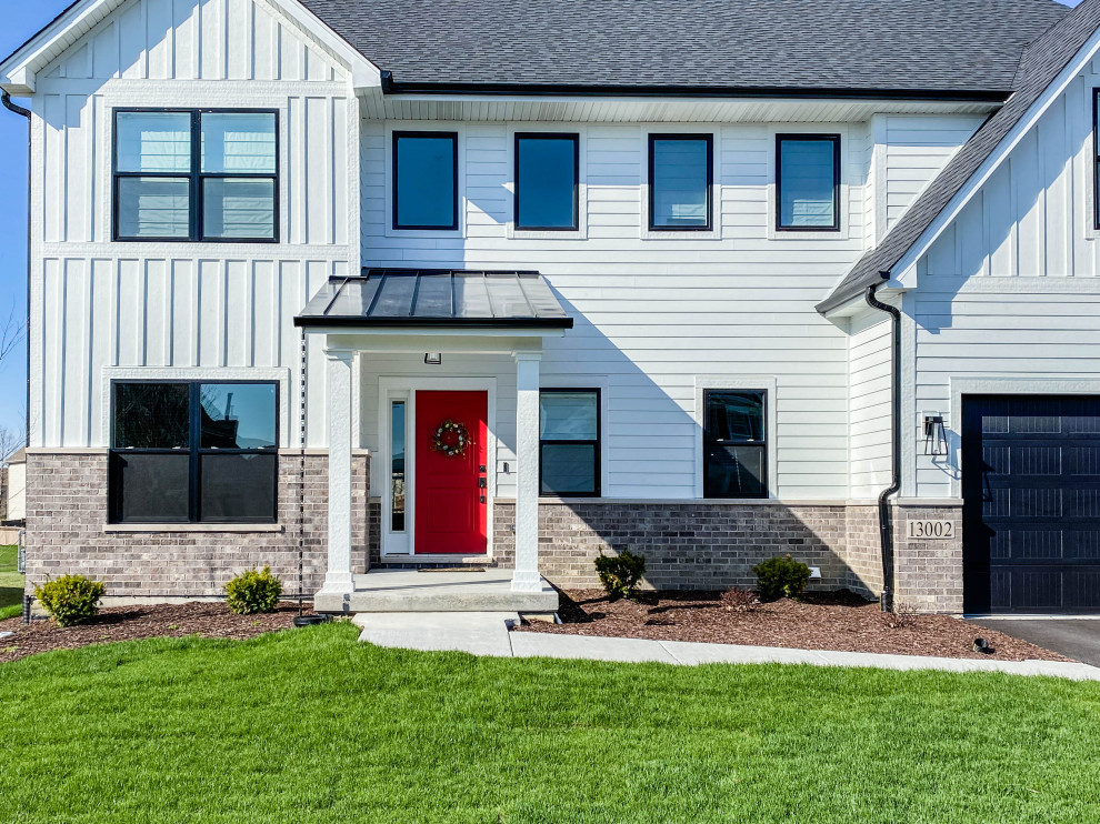 The Greeley Modified Grande Park Plainfield, IL Modern Exterior