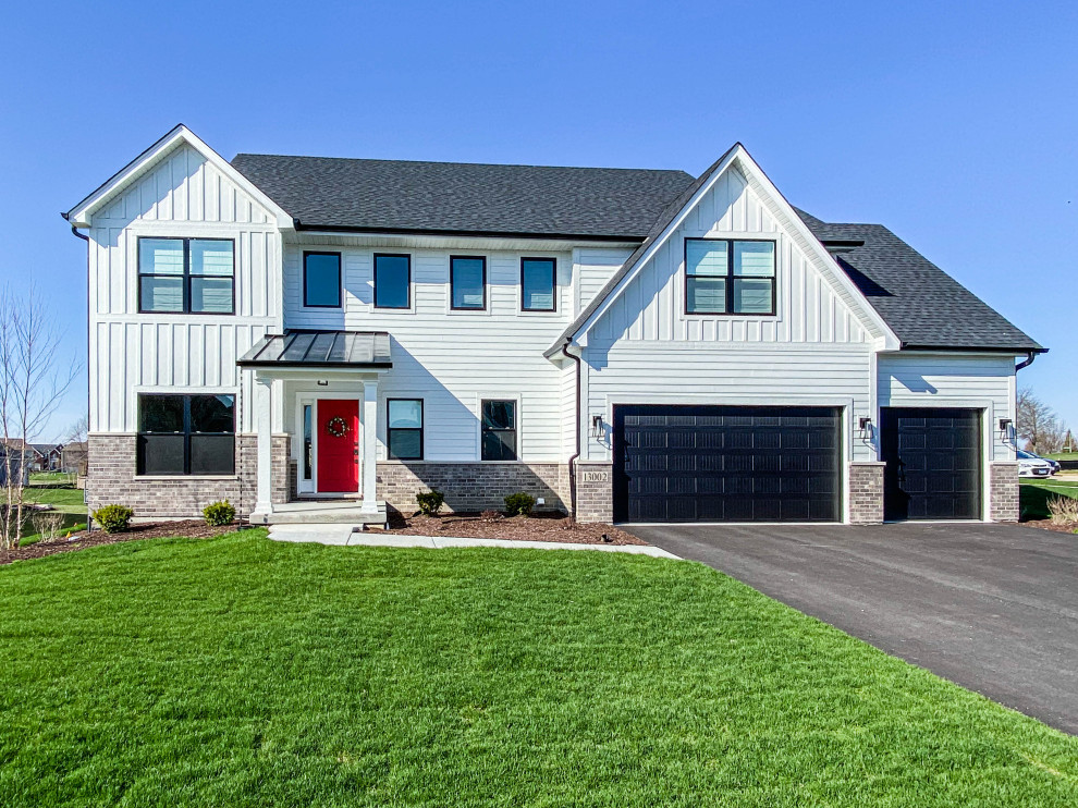 The Greeley Modified Grande Park Plainfield, IL Modern Exterior