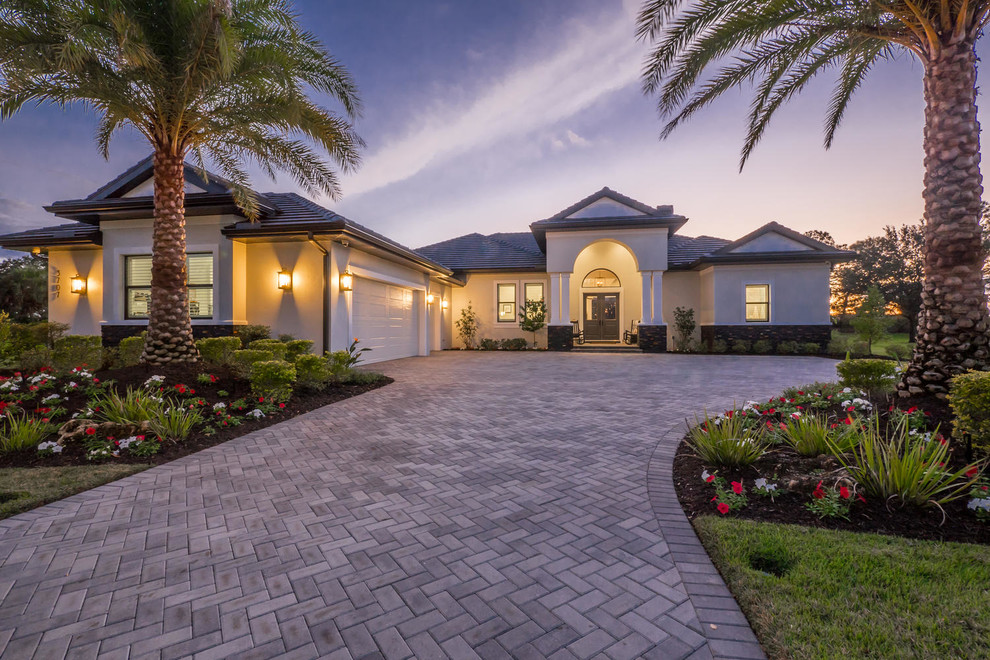 The Hammocks new construction Beach Style Exterior Tampa by User Houzz