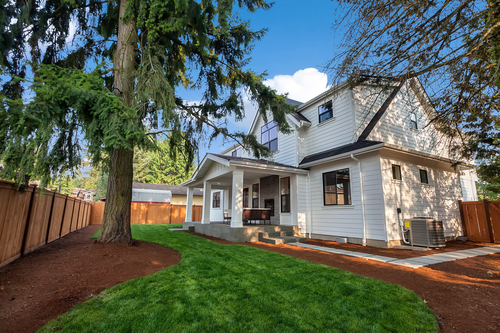 The Hunter Kirkland Washington Exterior Farmhouse Exterior