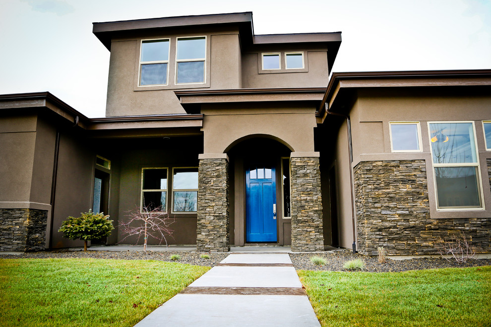 This is an example of a classic house exterior in Boise.