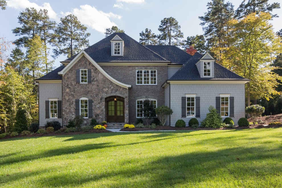 The Lakeview Manor in Croasdaile Farm, Durham NC, built by Homes By