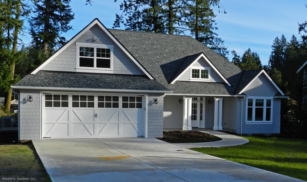 The Landry Plan 1291 Craftsman Exterior Seattle by Donald A. Gardner Architects Houzz