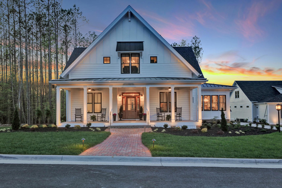 The Lena Traditional Exterior Richmond by Craftmaster Homes Houzz