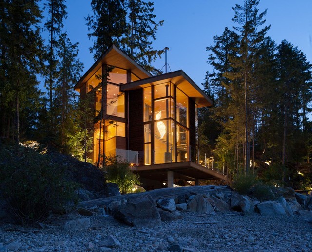 The Lighthouse Guest House Modern Exterior Vancouver by Openspace Architecture Houzz