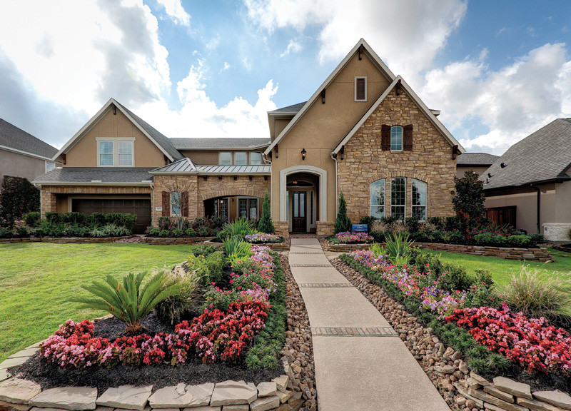 The Lilac at Towne Lake Traditional Exterior Houston by David Weekley Homes Houzz