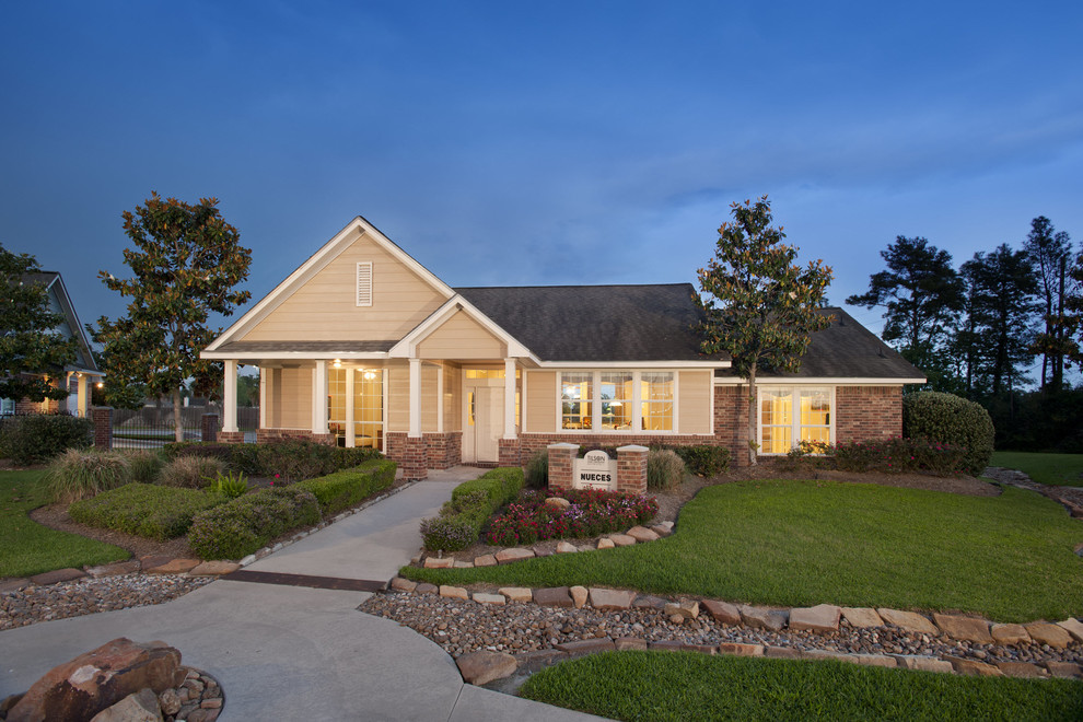 The Nueces Traditional Exterior Houston By Tilson Homes Houzz