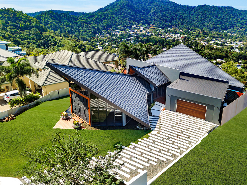 The Peak Contemporary Exterior Cairns by Neocon Homes Houzz