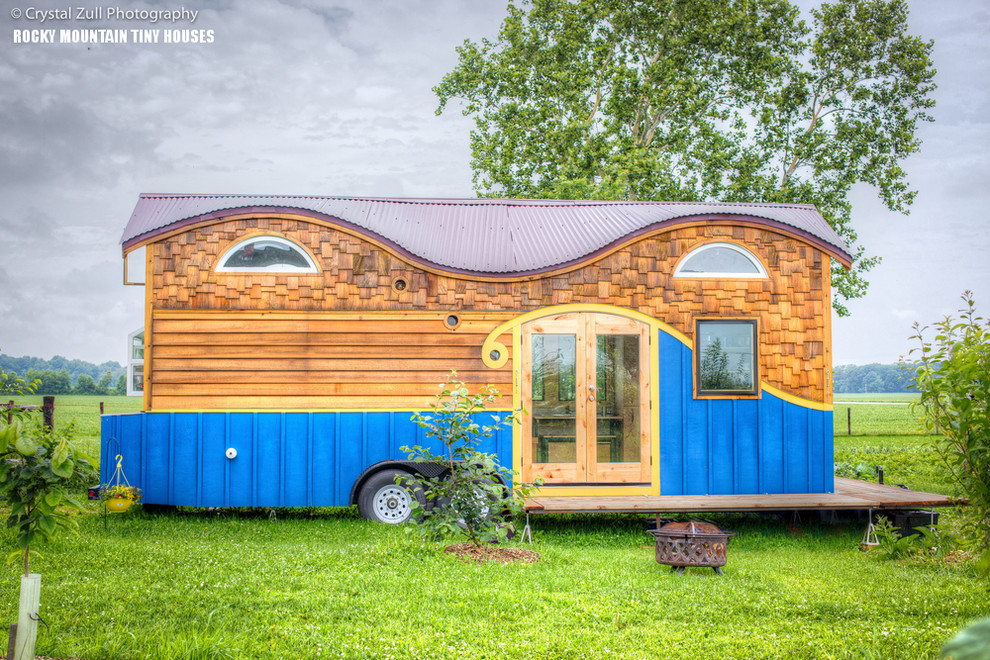 The Pequod Tiny House Beach Style Exterior Albuquerque by Rocky