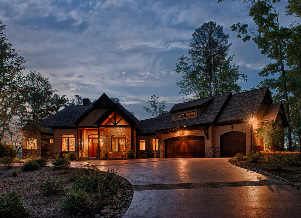 The Perfect Mountain Top Home Craftsman Exterior Other by