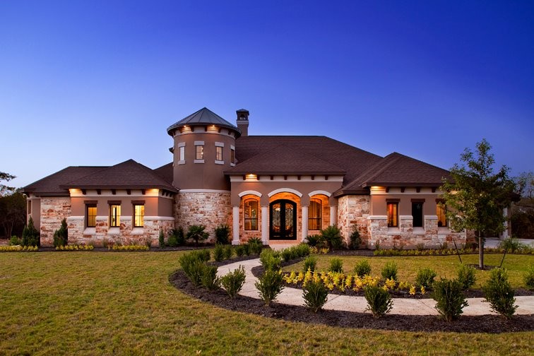 The Preserve Contemporary Exterior Austin by Jimmy Jacobs Homes