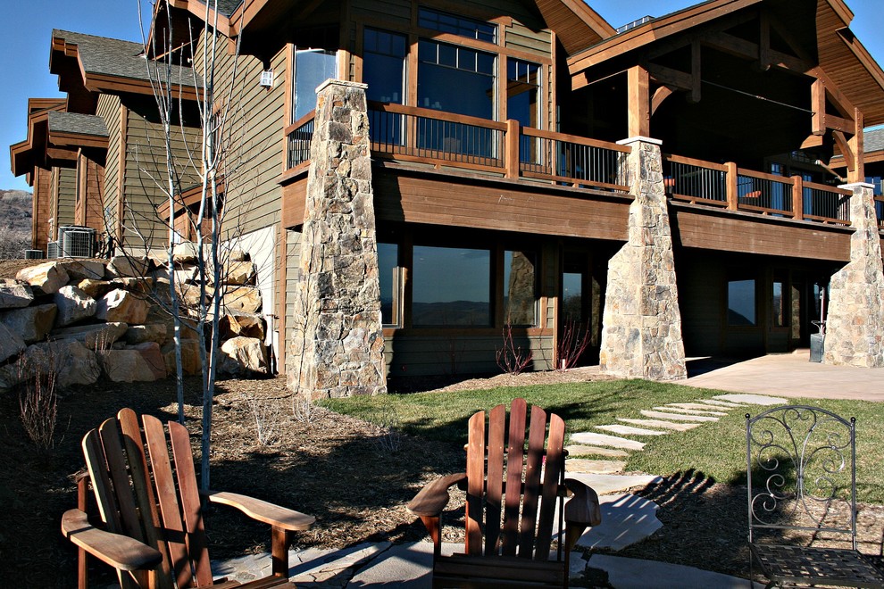 The Preserve Park City Craftsman Façade Salt Lake City par