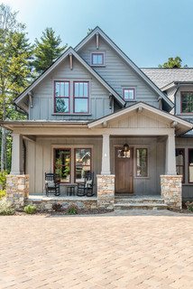 75 Craftsman Blue Exterior Home Ideas You'll Love - March, 2024