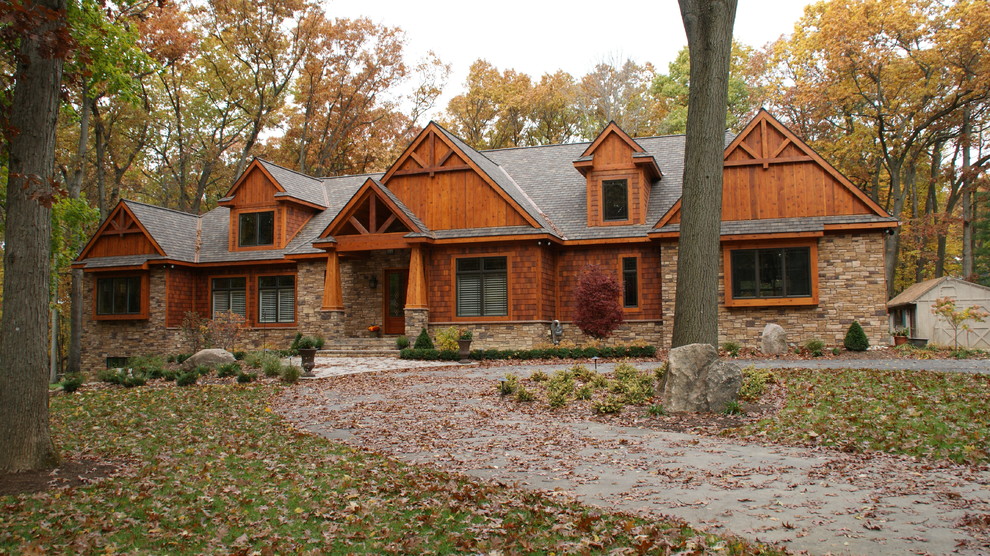 The Rochester - Rustic - Exterior - Detroit - by Ressler Design, Inc ...