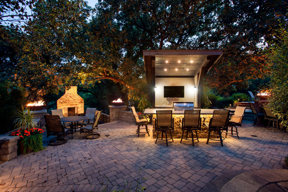 The Sanctuary Fall 2020 Traditional Patio Omaha by Tim Perry