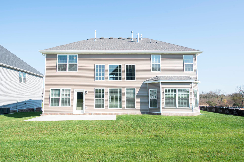 The Spencer II Model at Brannon Oaks Traditional House Exterior